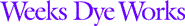 Weeks Dye Works Logo